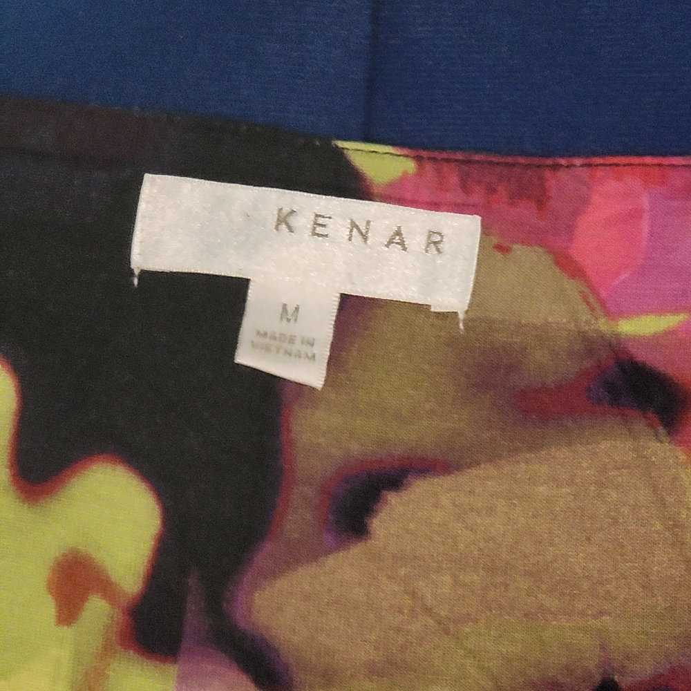 Kenar Black and Pink Multicolor Tank Top - Picture 3 of 5